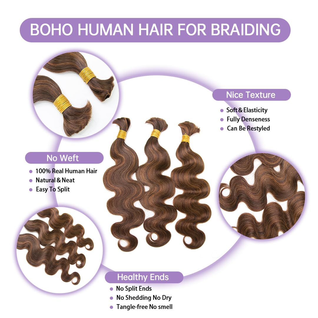 YWIGS boho braiding hair heat-styling ready for creative styles