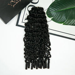 YWIGS Crochet hair 120g pack with 100 strands for fullness.