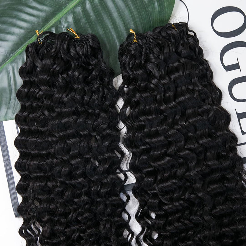 YWIGS invisible crochet hair for comfortable protective styles