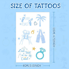 YYMYMGJ diamond ring tattoo sheet adds sparkle to bridal celebrations