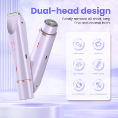 YZDJQX bikini trimmer ceramic blades provide safe, painless trimming