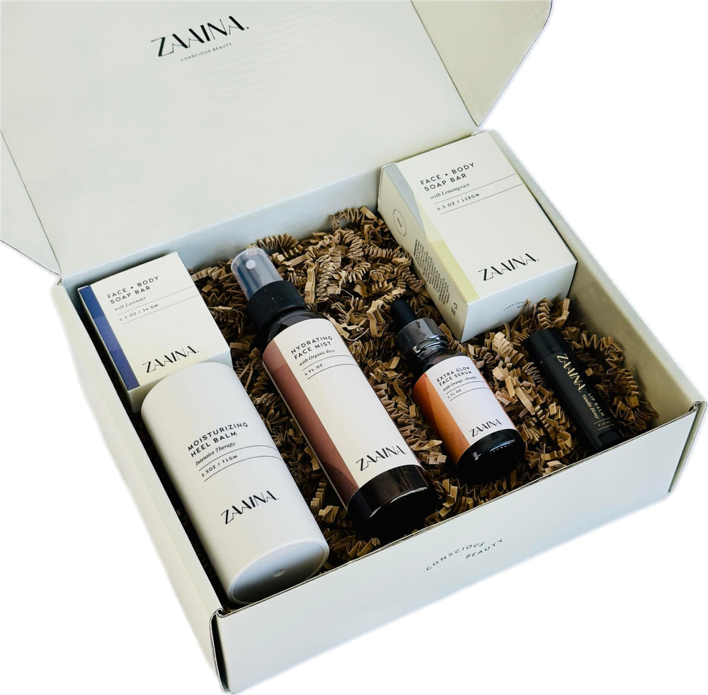 ZAAINA rose face mist for quick skin hydration and uplift.