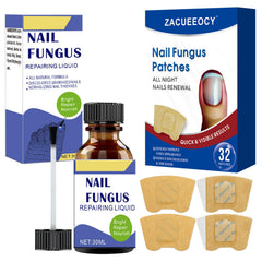 ZACUEEOCY toenail fungus kit packaging shown for at-home use and easy access