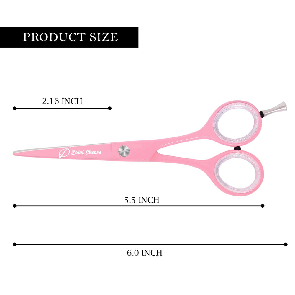 Zaini Shears ergonomic handle design supports steady, controlled cuts