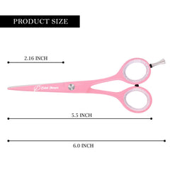 Zaini Shears ergonomic handle design supports steady, controlled cuts