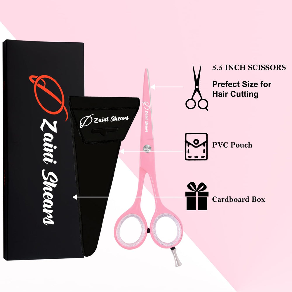 Zaini Shears 420C stainless steel construction resists dulling