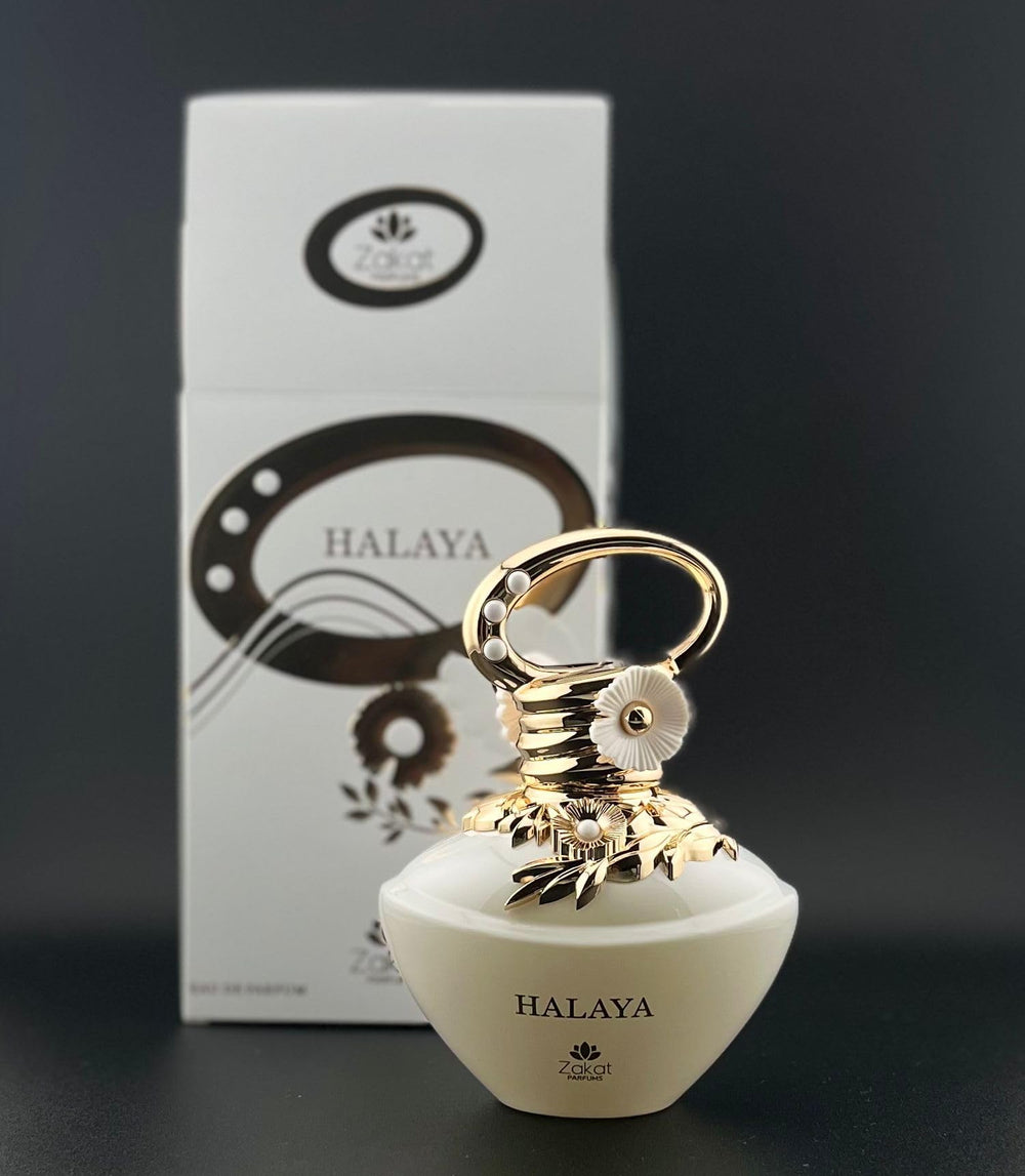 Zakat Parfums HALAYA packaging box gift-ready presentation for special occasions