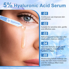 ZAMANIYA serum vials close-up showing sterile daily-use packs.