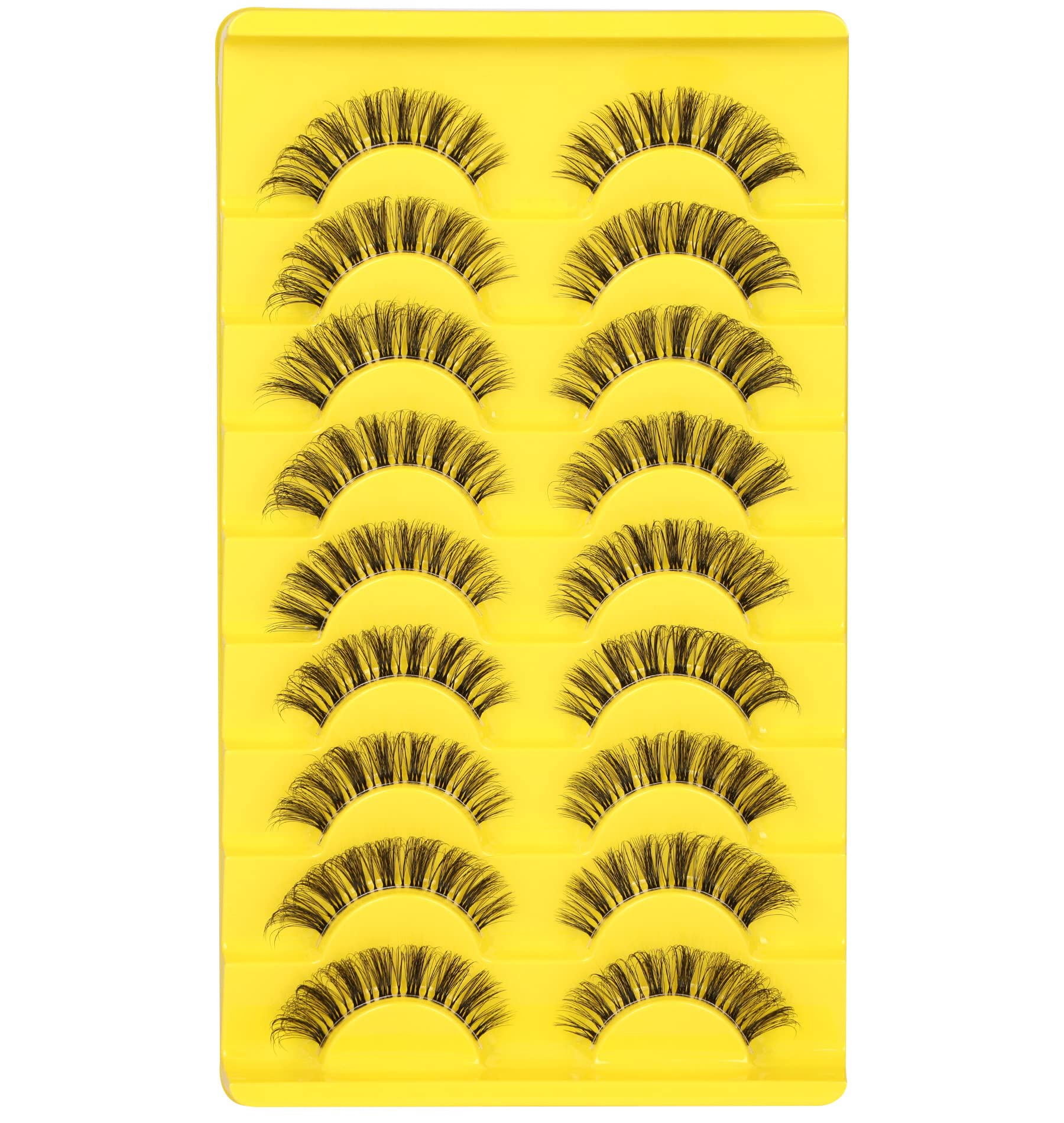 zanlufly 6D fluffy lashes add dimension to eye shape