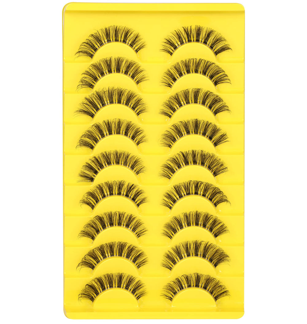 zanlufly 6D fluffy lashes add dimension to eye shape