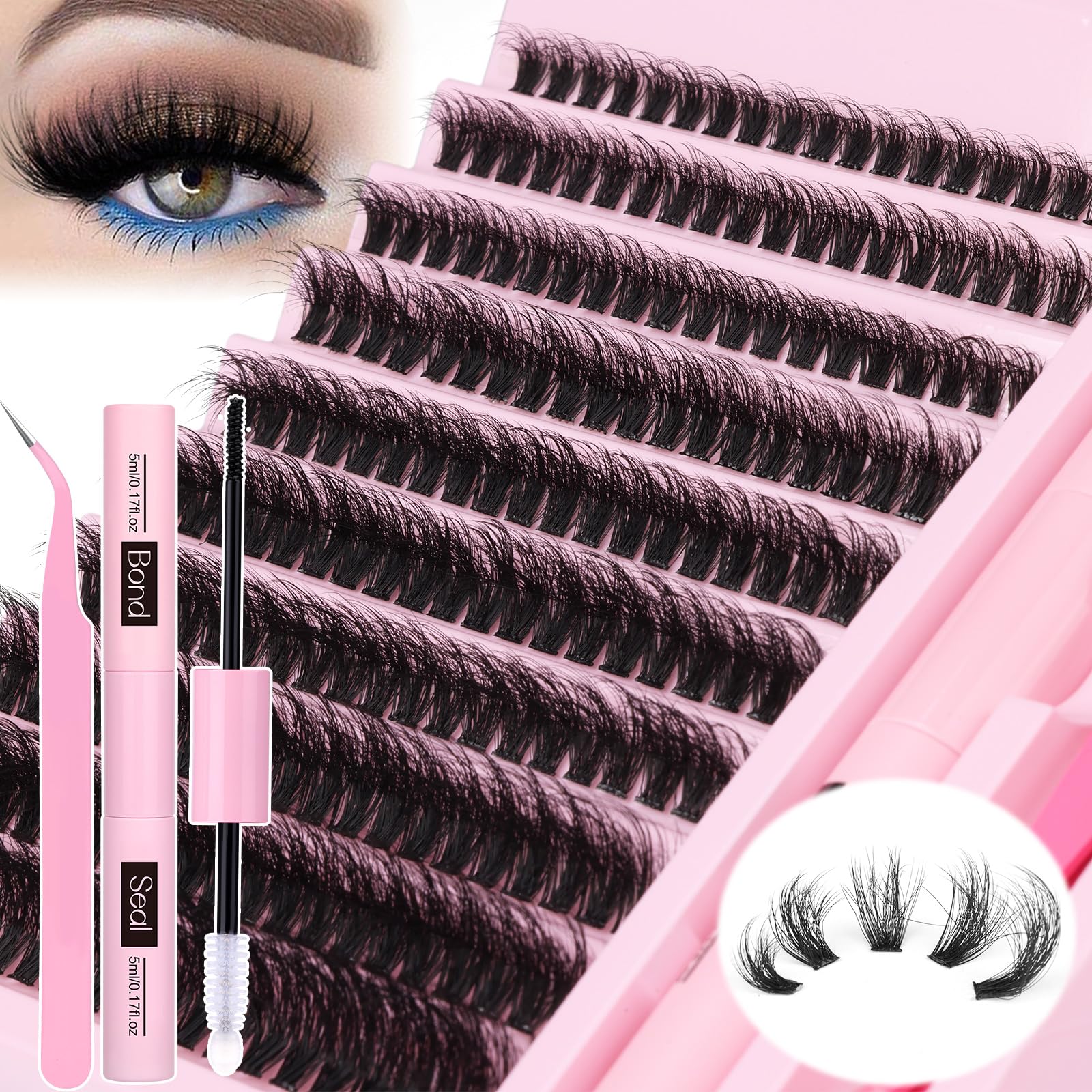 zanlufly beginner-friendly kit for at-home lash DIY