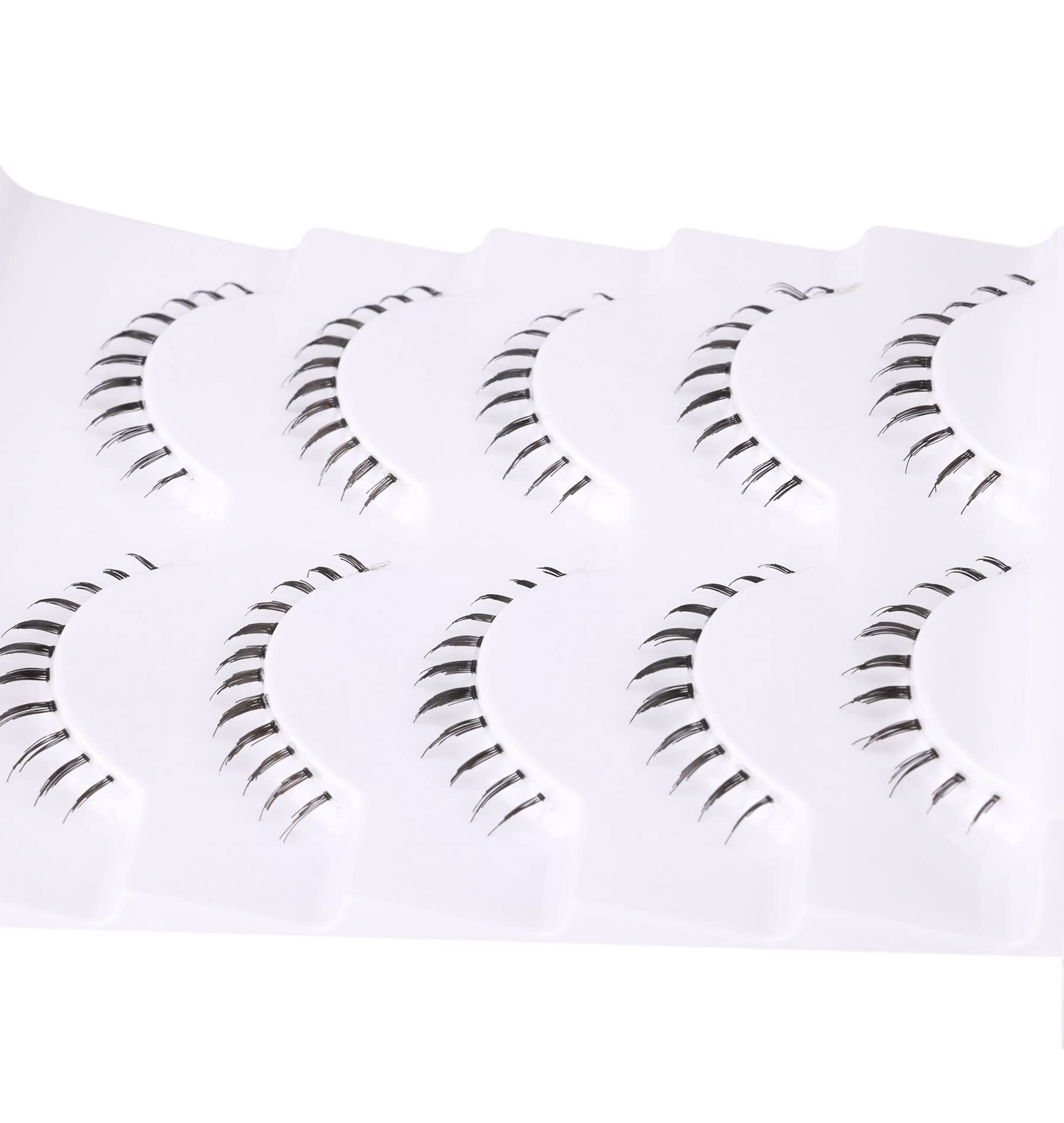 Zanlufly clear-band mink lashes stay comfortable during all-day wear
