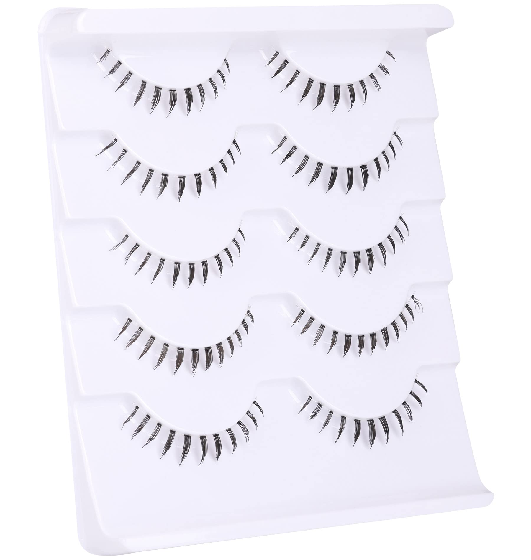 Zanlufly bottom lashes can be used on upper lashes for fuller look