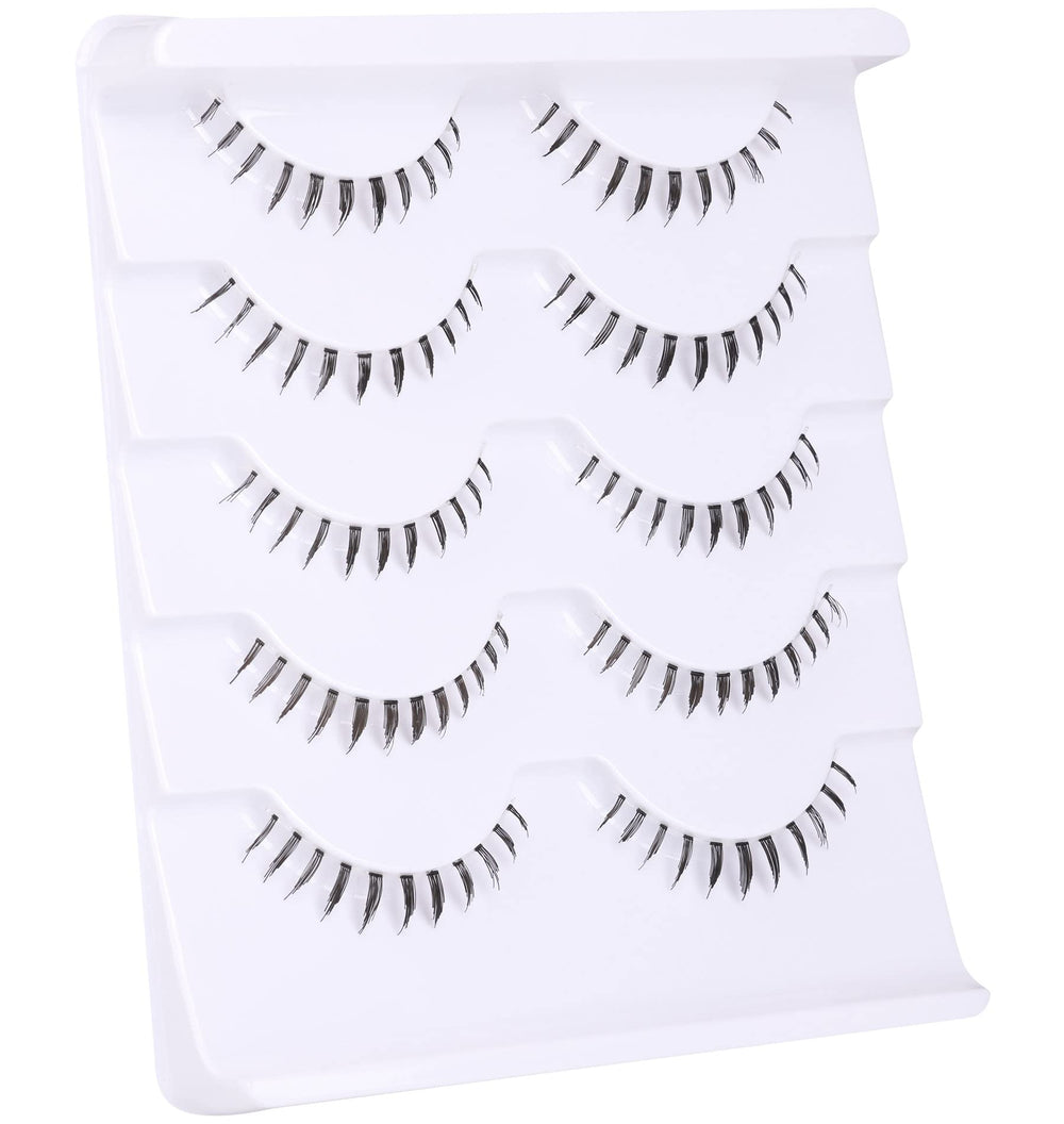 Zanlufly bottom lashes can be used on upper lashes for fuller look