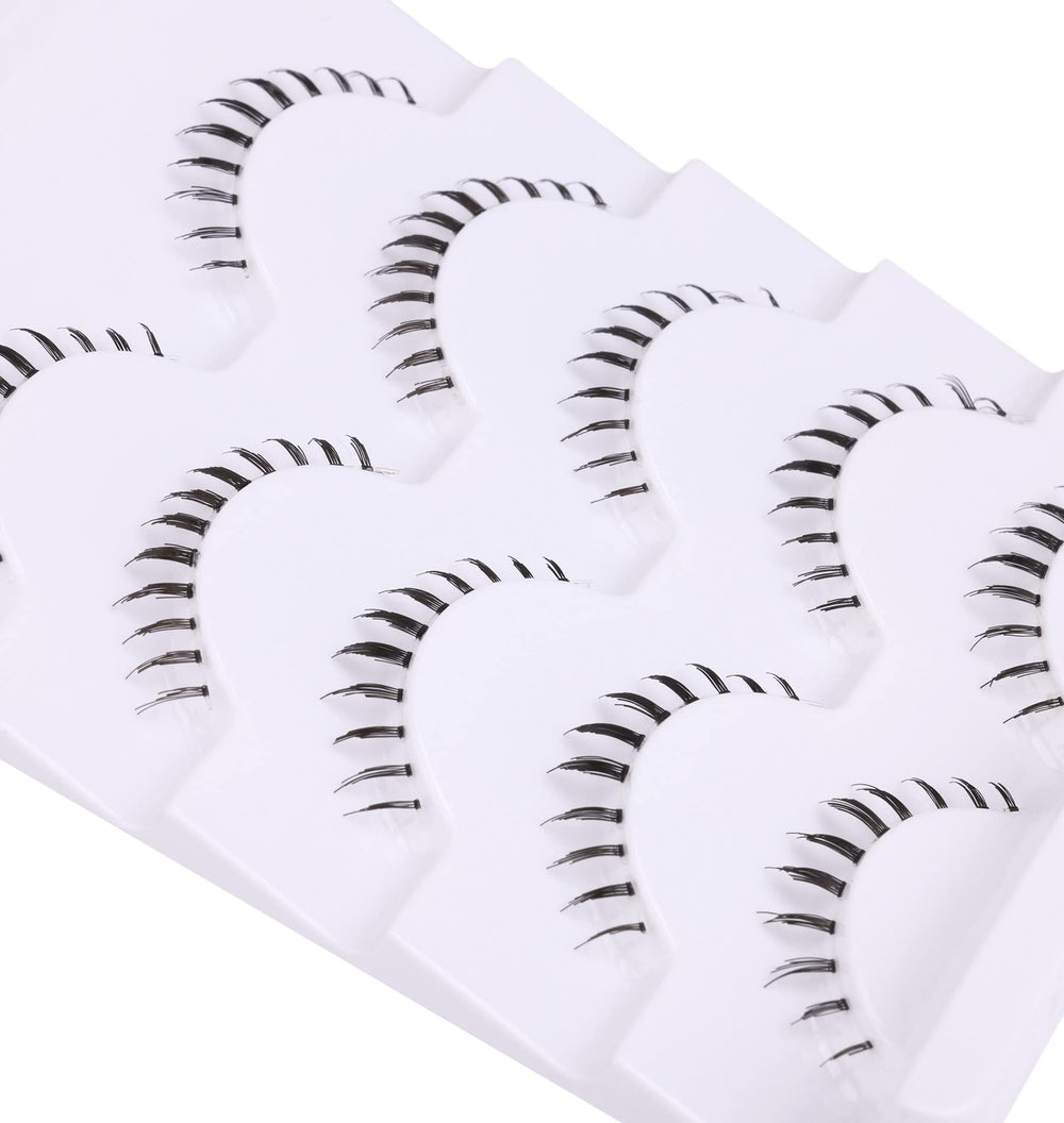 Zanlufly bottom lashes pack designed for easy removal and reuse