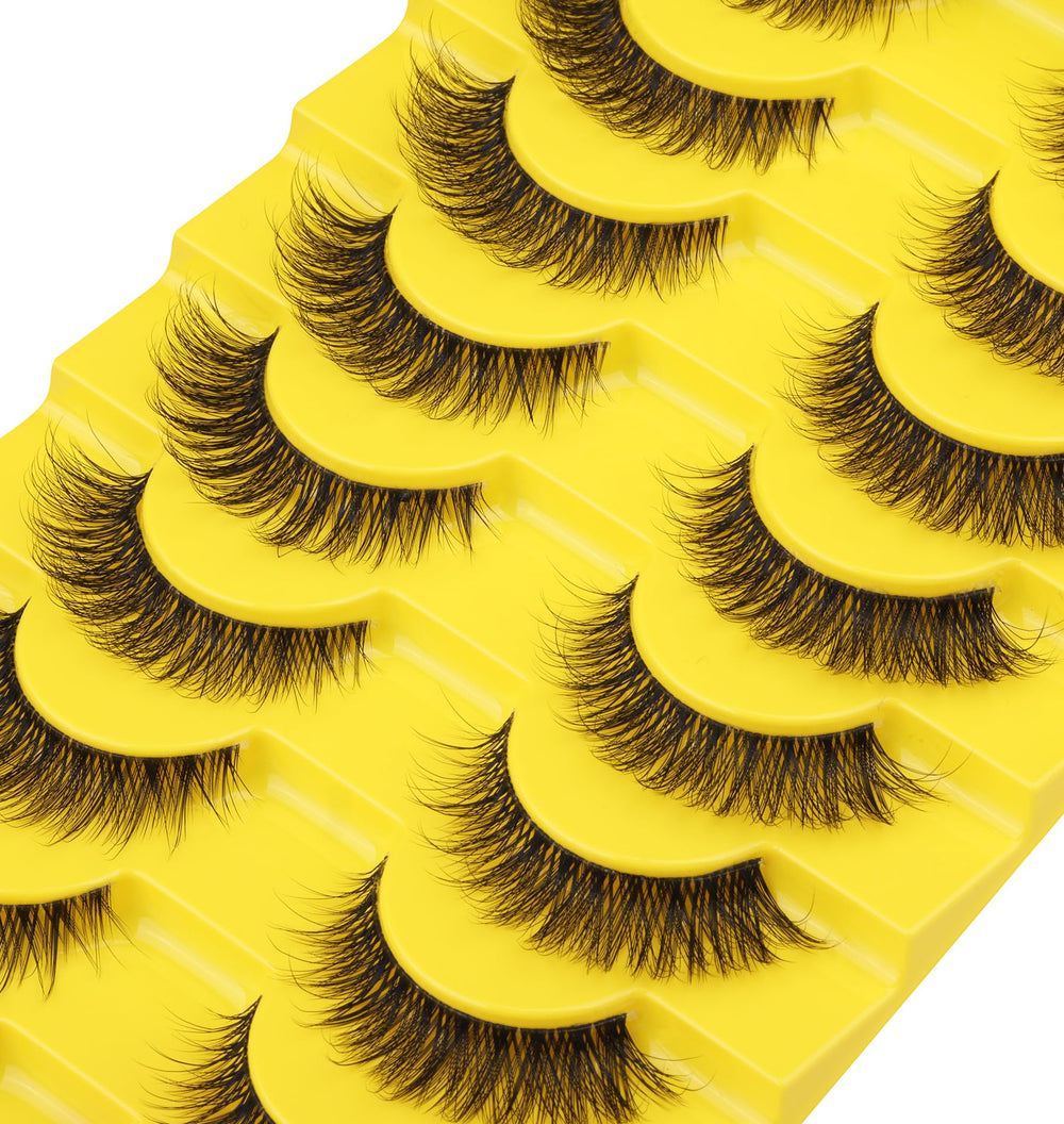 Zanlufly hand-knotted lashes feel lightweight and soft