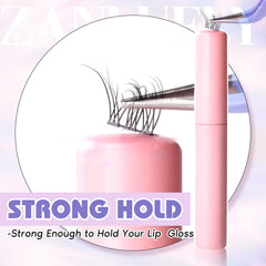 Zanlufly clear-strip base enables quick, precise placement without messy glue.