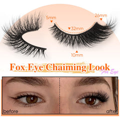 Zanlufly handmade lashes with cotton band for gentle wear.