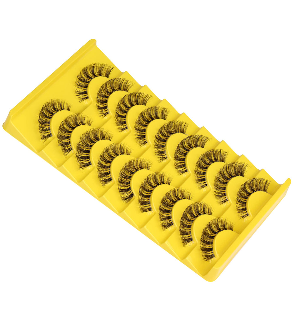 zanlufly cruelty-free soft fibers lashes durable and reusable