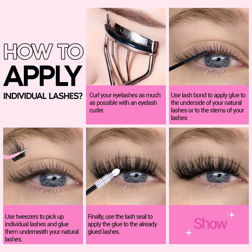 zanlufly varied lash lengths for customizable looks
