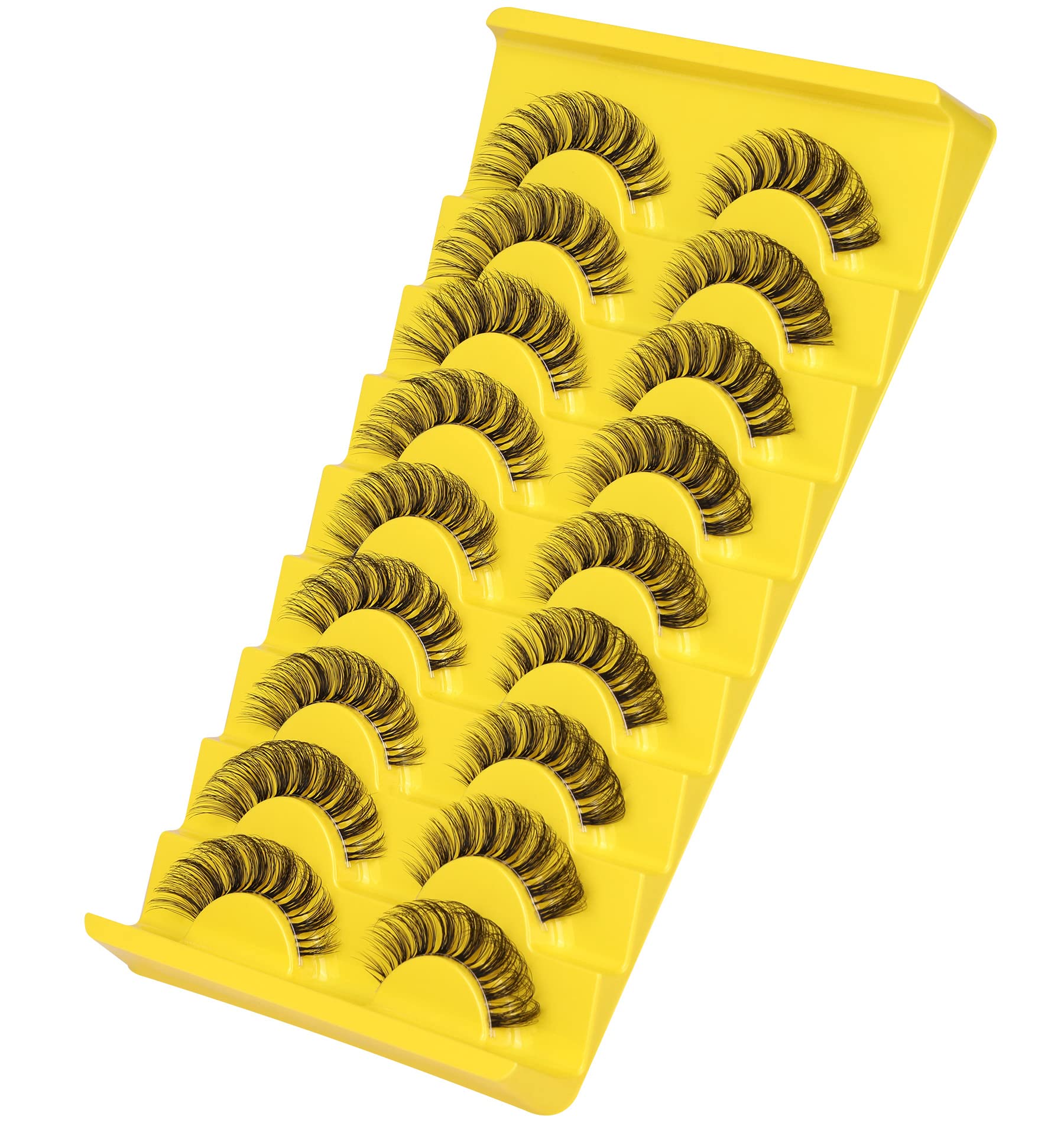 zanlufly durable reusable lashes suitable for multiple uses