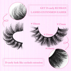ZANLUFLY faux mink lashes with a soft cotton band for all-day comfort