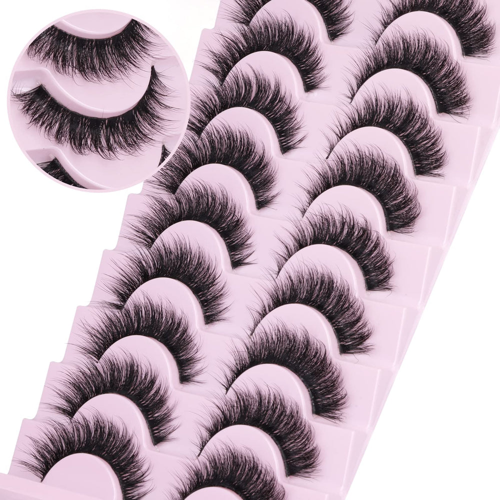 Zanlufly handmade false eyelashes offer soft, comfortable wear all day.