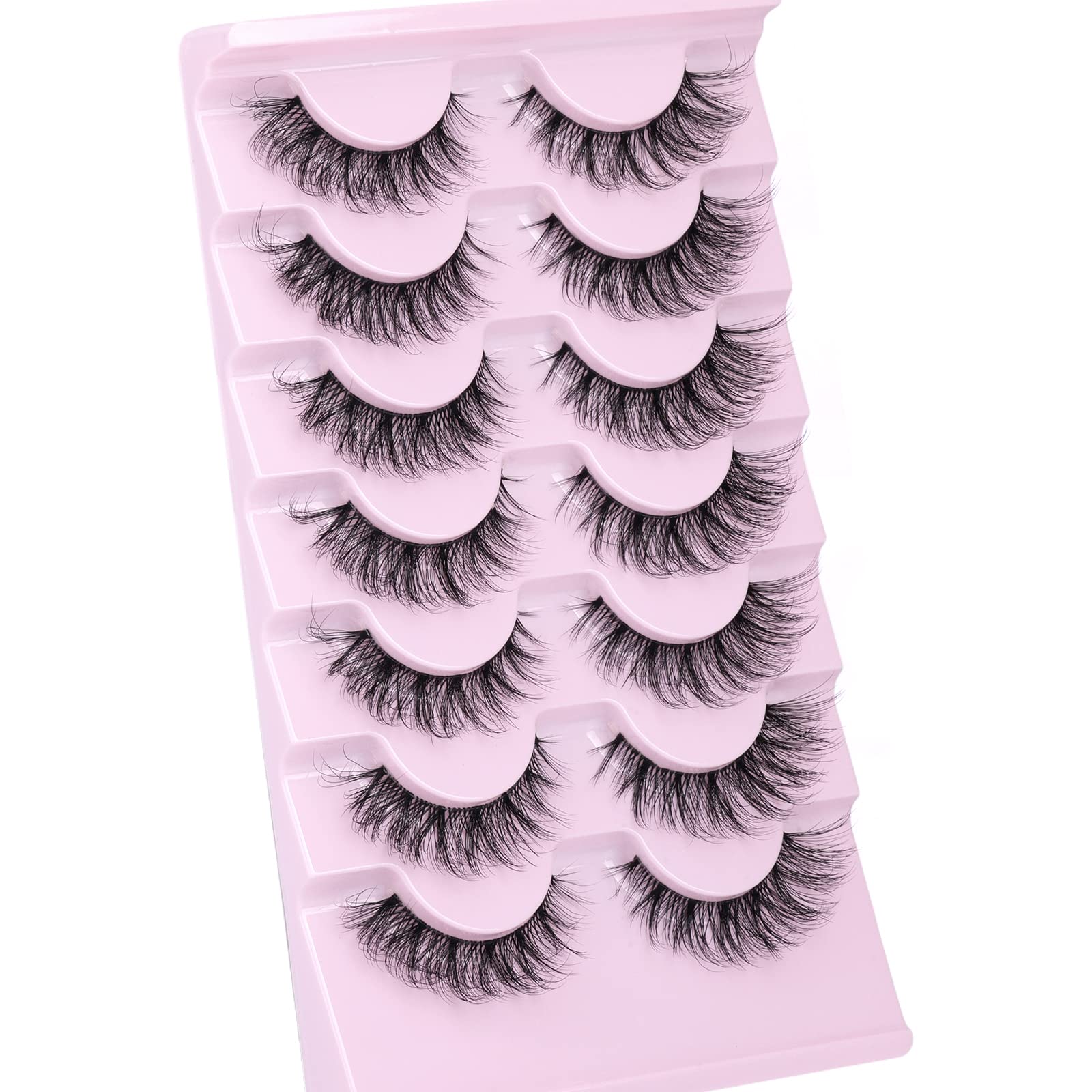 Zanlufly light-weight lashes reduce eye fatigue.