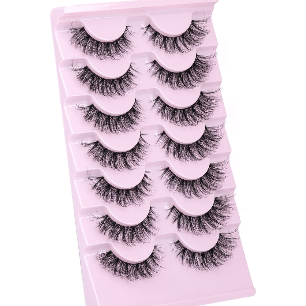 Zanlufly light-weight lashes reduce eye fatigue.