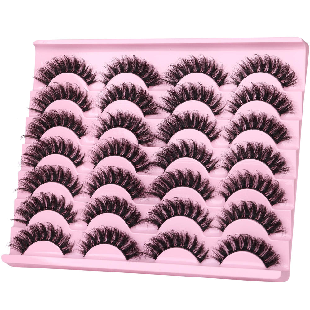 ZANLUFLY long-strip lashes create a natural extension-like look