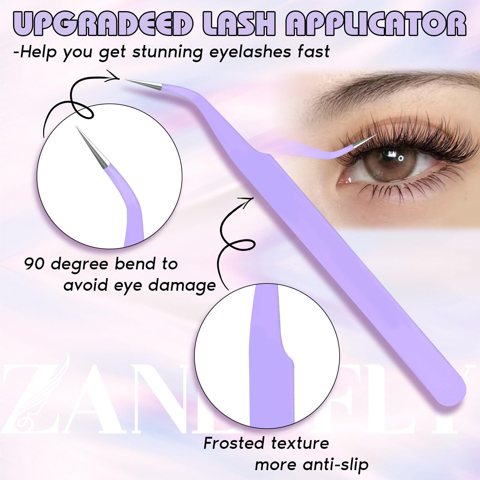 Zanlufly soft comfortable synthetic fibers offer gentle wear.