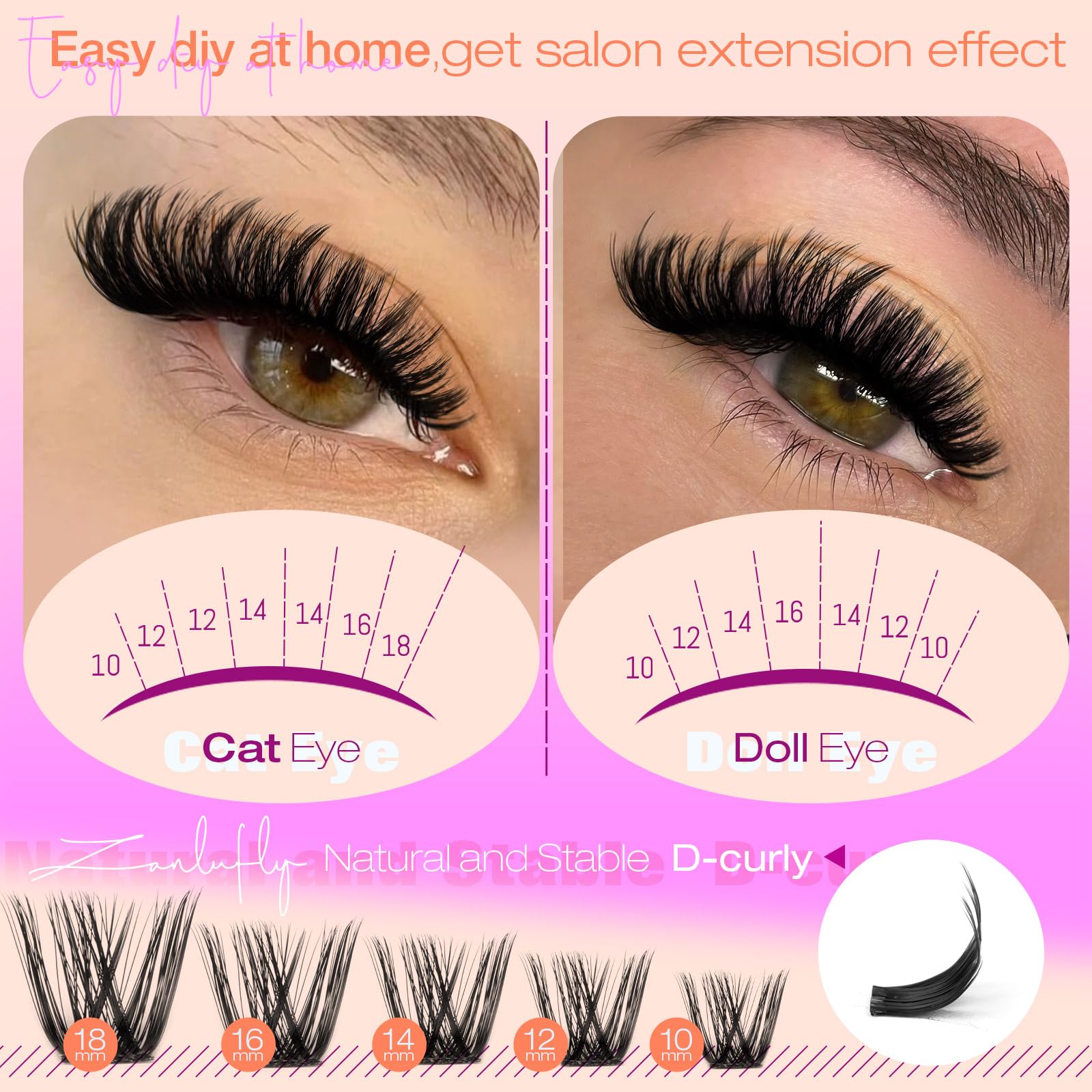 Zanlufly soft vegan fibers for feather-light comfort