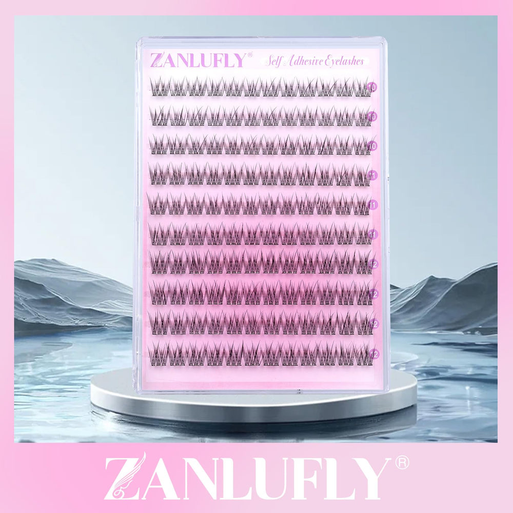 ZANLUFLY vegan friendly lashes for cruelty free beauty routines.