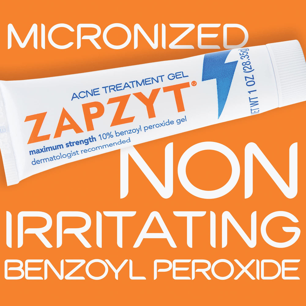 Zapzyt Acne Treatment Gel dab on skin for targeted clearing