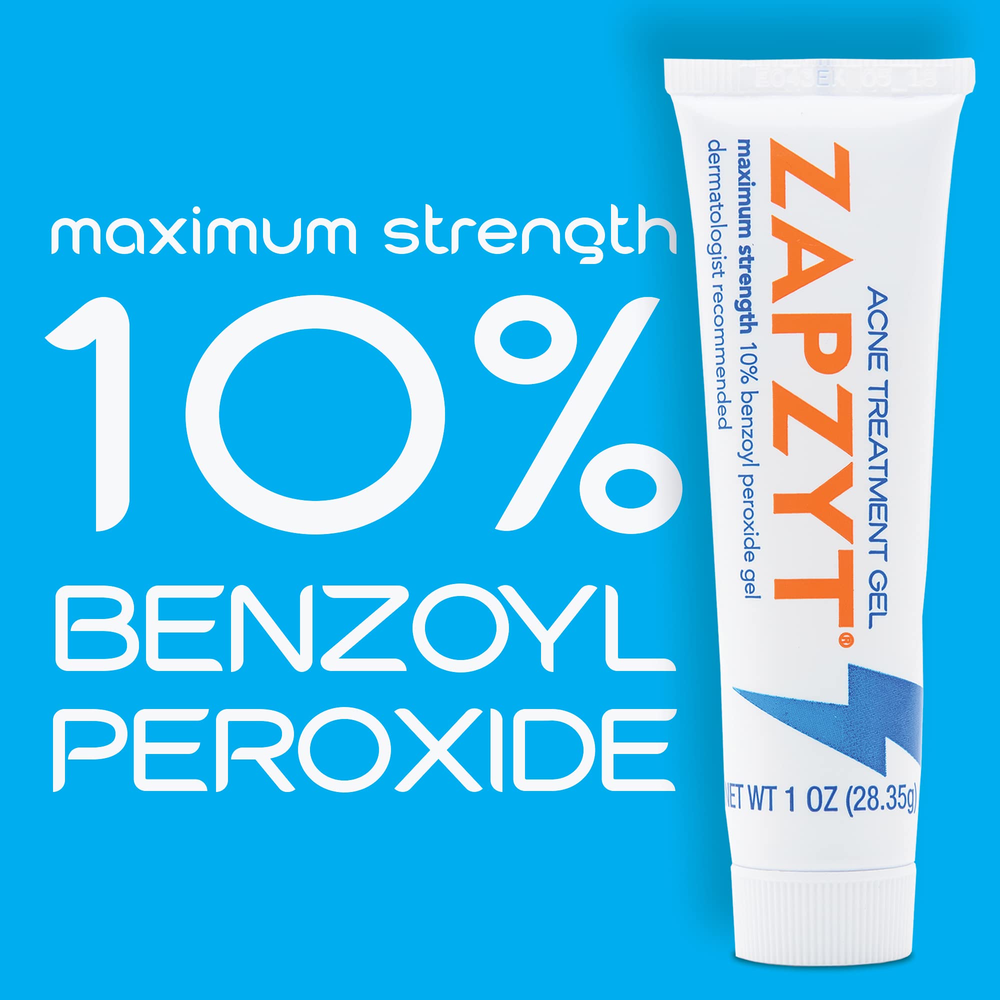 Zapzyt pack of 3 boxes displayed for convenient multi-pack acne care.