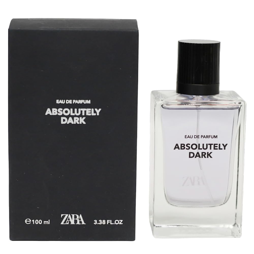 Zara Absolutely Dark bottle front view for confident daily wear.