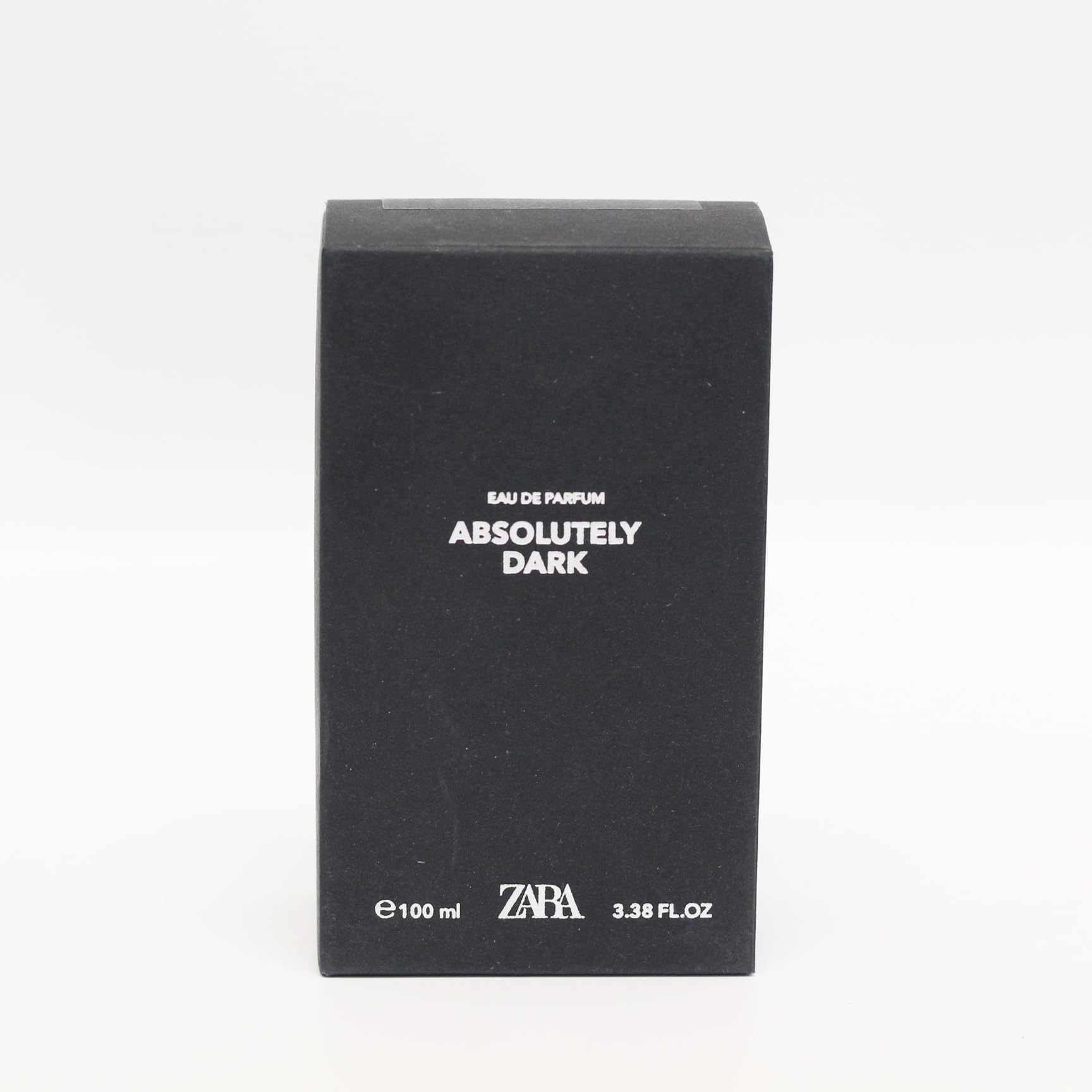 Zara Absolutely Dark note illustration highlights marine, citrus, and woody notes for versatile use.
