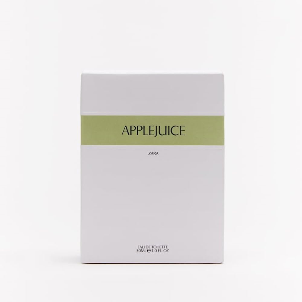 Zara Applejuice EDT outer packaging displays sleek design and gift-ready presentation