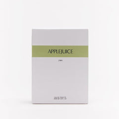 Zara Applejuice EDT outer packaging displays sleek design and gift-ready presentation