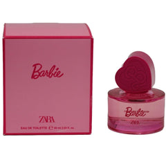 Zara Barbe Kids bottle highlights top notes of orange and neroli for freshness.