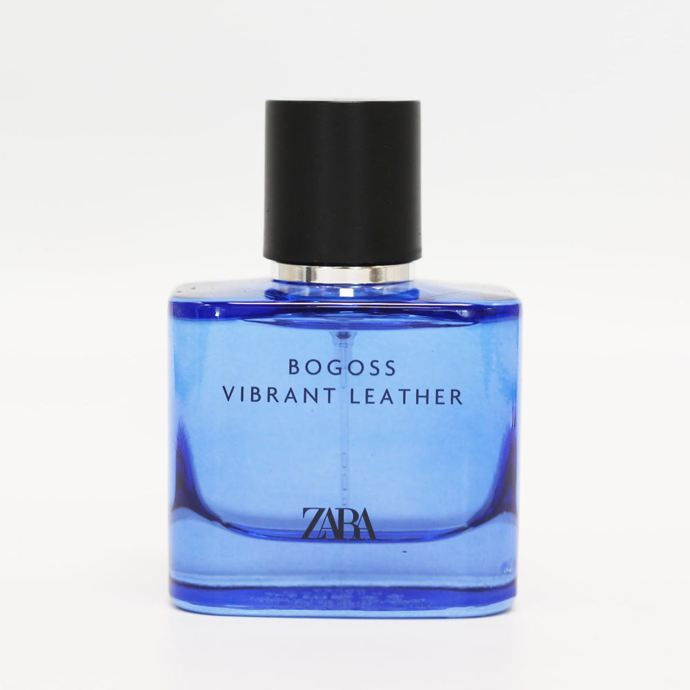 Zara Bogoss Vibrant Leather packaging with sleek box highlighting premium presentation.