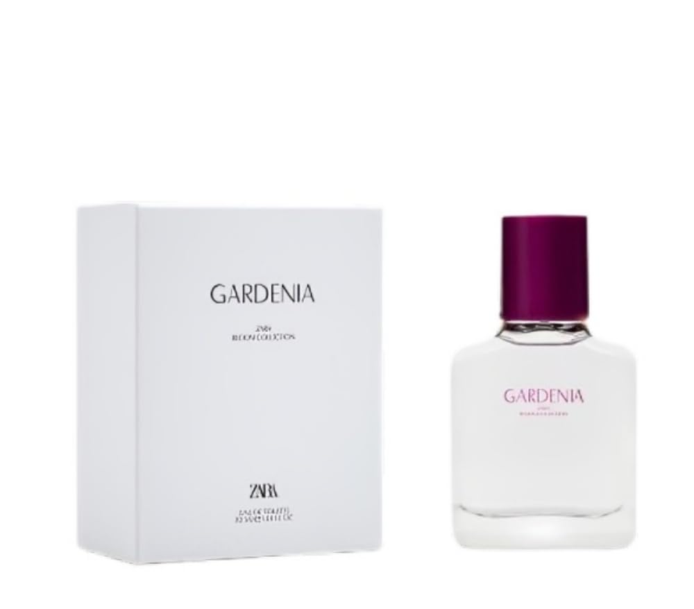 Zara Gardenia perfume bottle front view showcasing silky fragrance for daily wear.