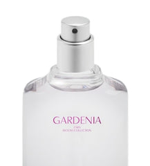 Zara Gardenia perfume box packaging capturing premium branding for unboxing appeal.