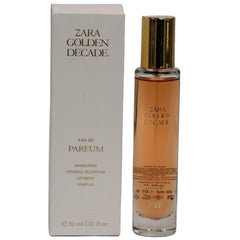 ZARA Golden Decade bottle cap close-up, ideal for gifting and display