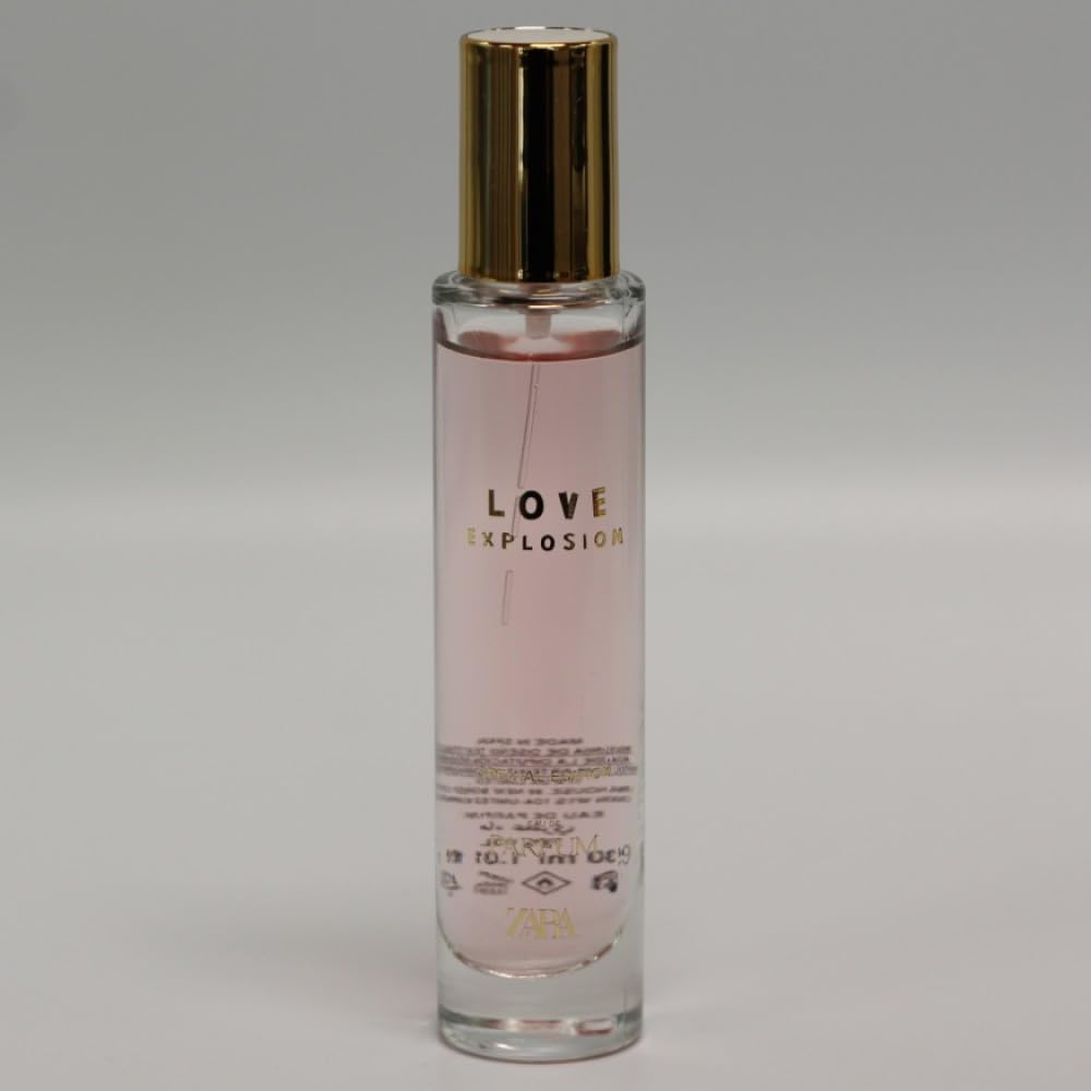 Zara Love Explosion Special Edition packaging box evokes luxury gifting and premium appeal.
