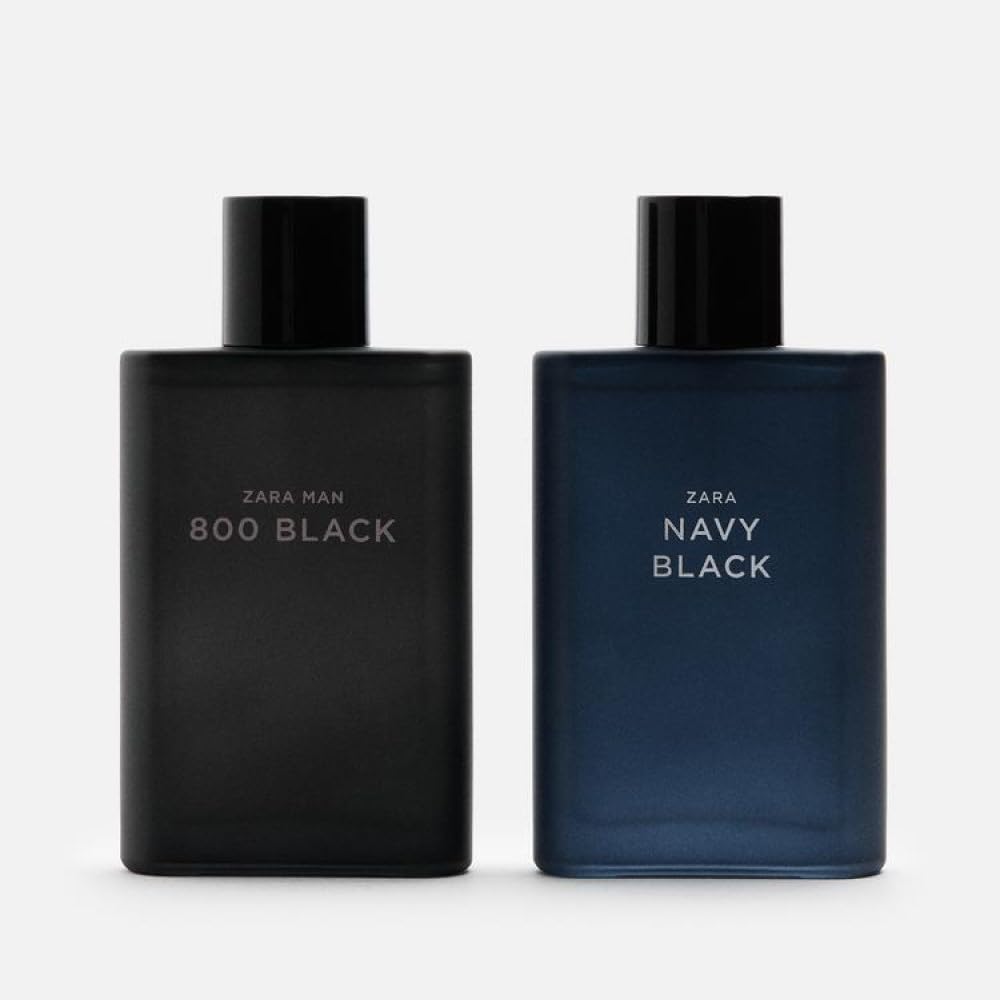 ZARA 800 BLACK bottle packshot highlights a bold evening fragrance.