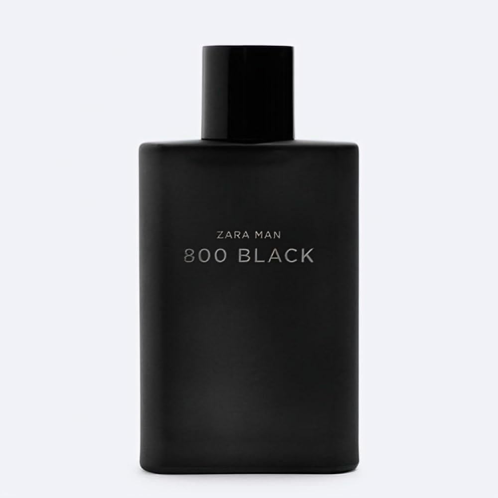ZARA MAN 800 BLACK top-notes yuzu; fresh, premium citrus opening.