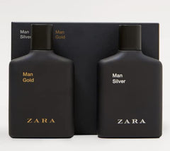 Zara Man Gold EDT bottle front view for modern, evening-ready style