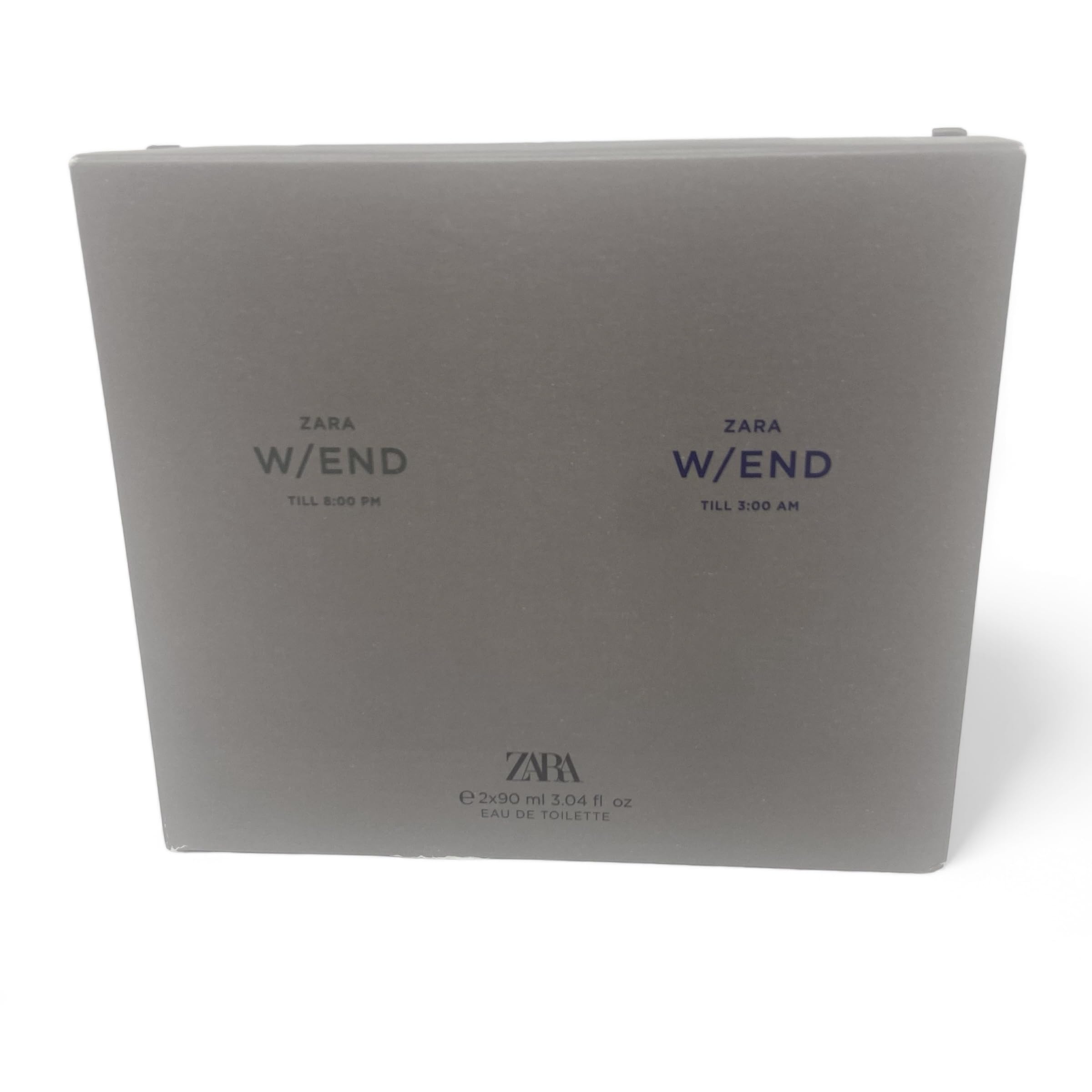 Zara W/END base notes of woods and musk, smooth night-time transition.