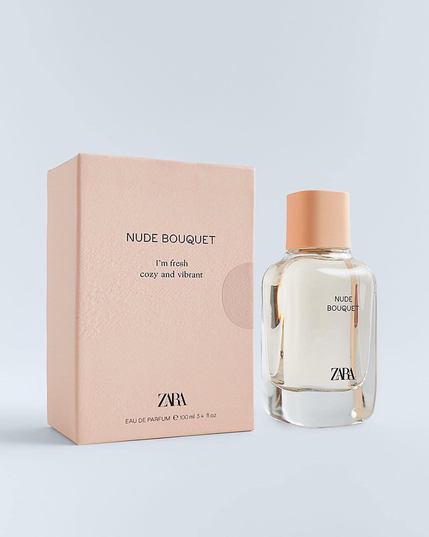 Zara Nude Bouquet outer packaging exudes premium gift-ready appeal.